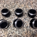 2010 - 2013 Aluminum Mazda3 HVAC knobs: 2 sets (three knobs per set)
