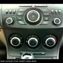 2010 - 2013 Aluminum Mazda3 HVAC knobs (Set of three knobs)